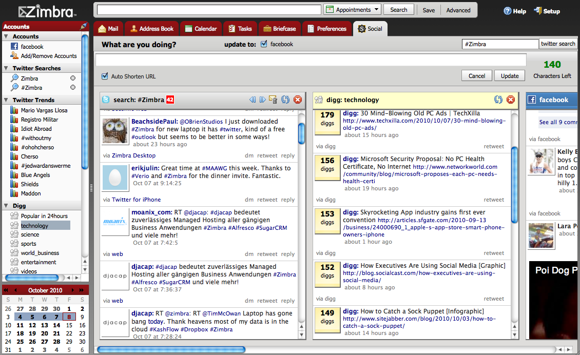 zimlets for zimbra desktop